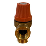 Bonfix Veiligheids/overstortventiel 3bar 1/2