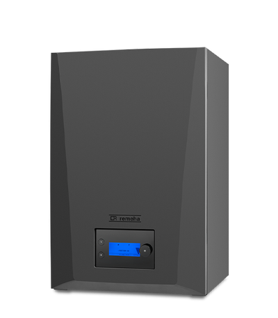 Remeha Quinta 45 HR Soloketel
met excentrische rookgasaansluiting 2 x 80 mm 8,0 - 40,8 kW 7843853 kopen? | CVketel.nl